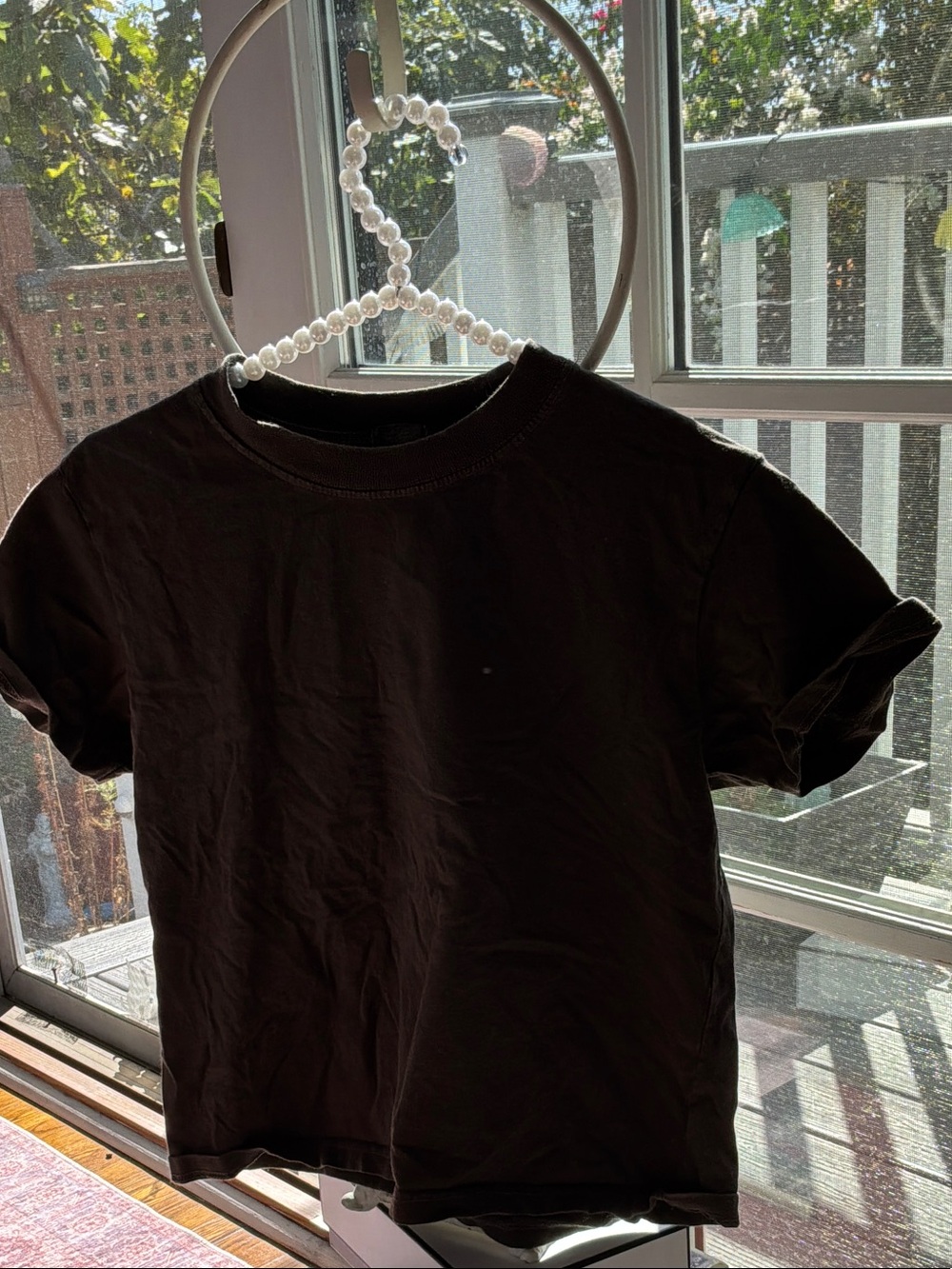 Woman’s J.Galt Classic Brown Crew Neck T-Shirt